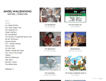 Tablet Screenshot of anselwallenfang.com